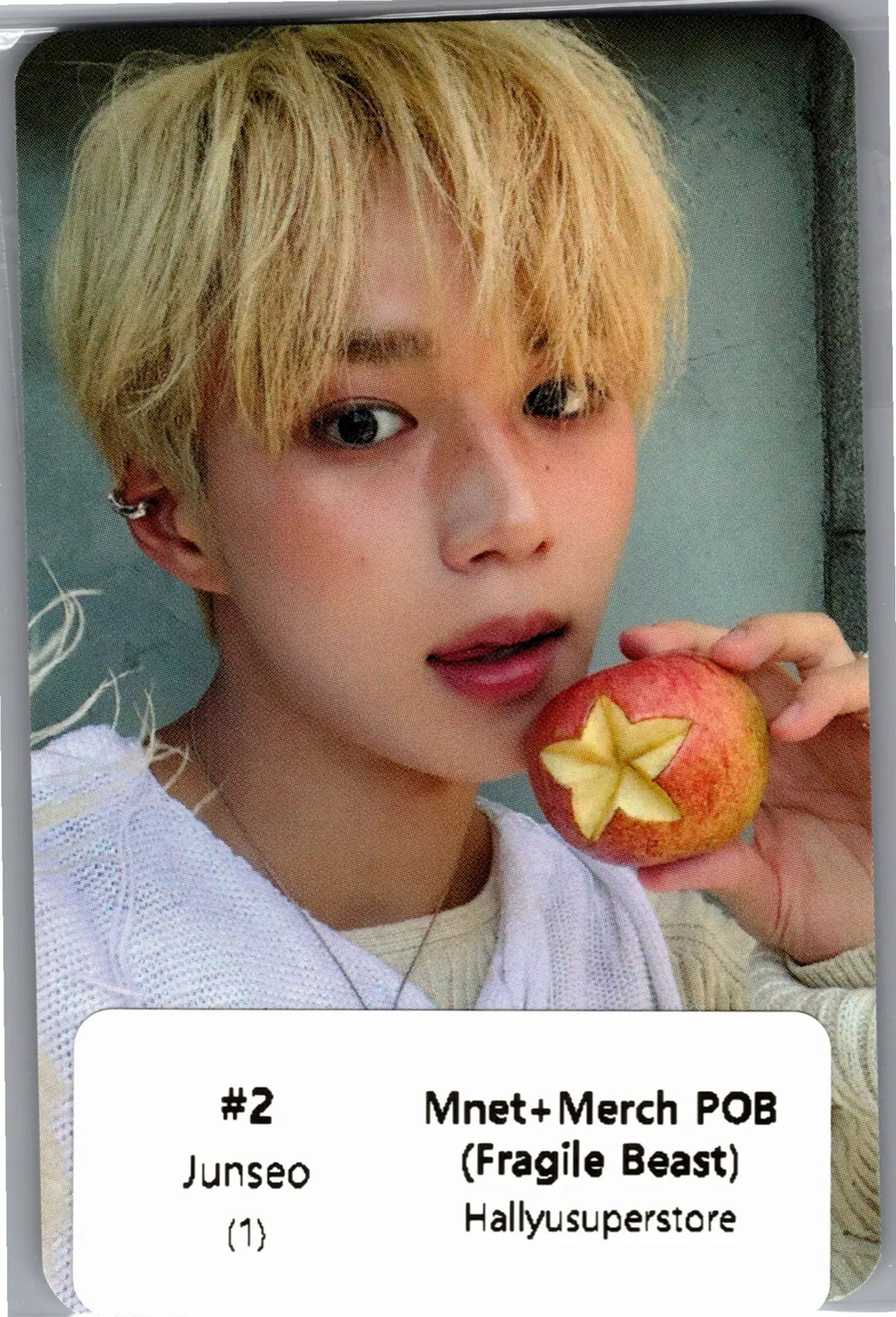 ALPHA DRIVE ONE "UNBREAKABLE : 少年BEAST" - Mnet Plus Merch Pre-Order Benefit Photocards (Fragile Beast Ver.) [26.08.28]