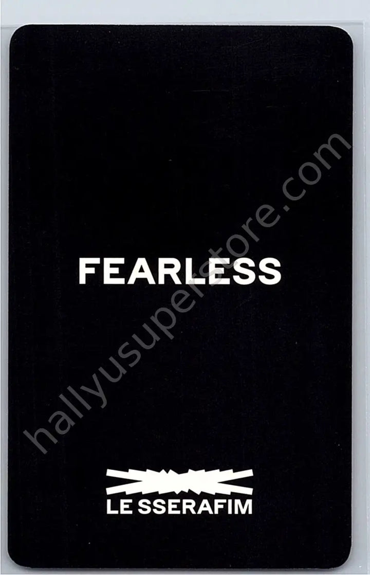 LE SSERAFIM - Sakura - FEARLESS Album pre-order benefit (pob) weverse japan