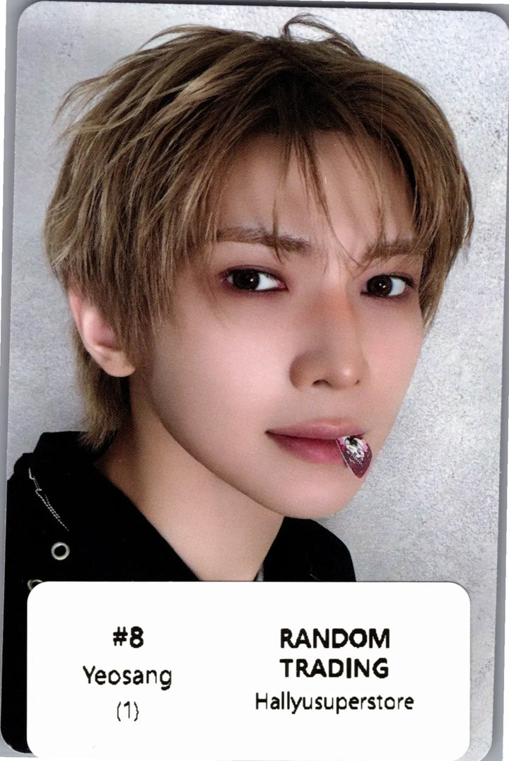 ATEEZ - "MIGHTEEZ Rock The Stage" POP-Store Random Trading Photocard [26.09.18]