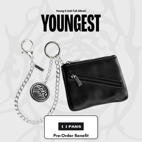[Pre-Order] YOUNG K 2nd Full Album YOUNGEST (Wallet & Keyring ver.) + Fans Pre-Order Benefit
