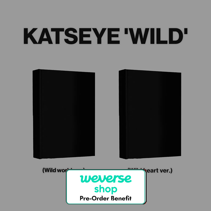 [Pre-Order] KATSEYE -WILD (Standard Ver.) + Pre-Order Benefit (Choose Version)