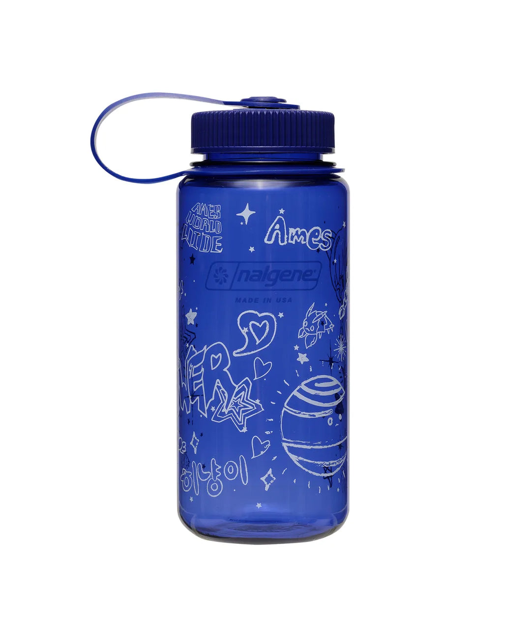 **QWER -Ames-Worldwide QWER HAND DRAWING COLOR BOTTLE BLUE