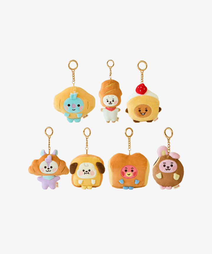 BT21 - BABY PLUSH KEYRING BAKERY SHOP (Choose Member)**