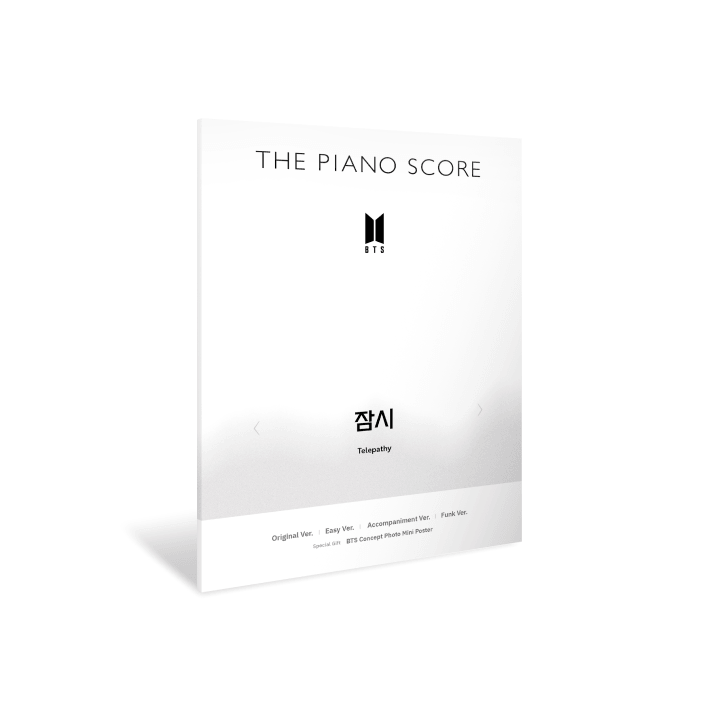 **[Pre-Order] BTS - The Piano Score : Telepathy