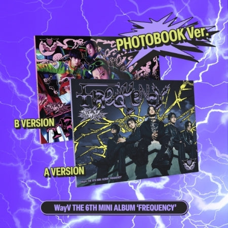 [B2B] WayV - Vol. 6 [FREQUENCY] (Photobook Ver.) / 웨이션브이 (WAYV) - 미니 6집 [FREQUENCY] (Photo book Ver.)