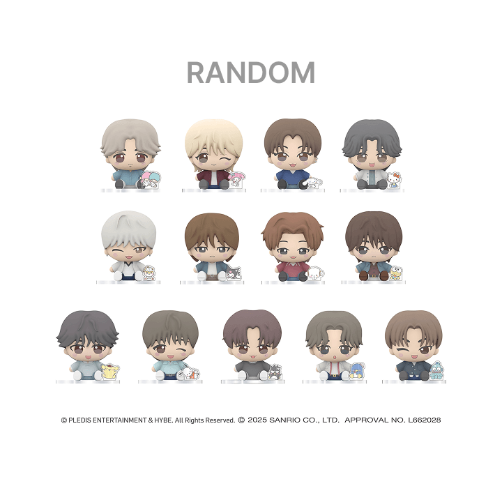 **[Pre-Order]  SEVENTEEN - 3rd SEVENTEEN x SANRIO CHARACTERS collab (Figures (random)
