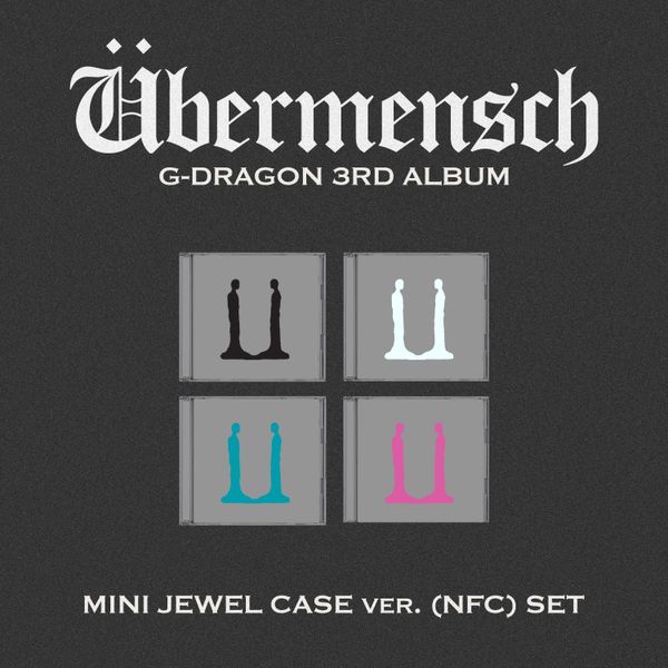 **[Pre-Order] G-DRAGON- 3rd Album -"Übermensch" +  Ktown4u  Pro-Order Benefit [MINI  JEWEL NFC ver.] (Random & Set)