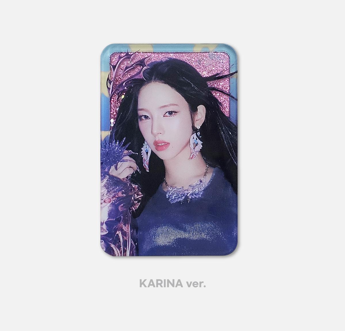 aespa Karina Armageddon Europe Exclusive Photocard PC Photo