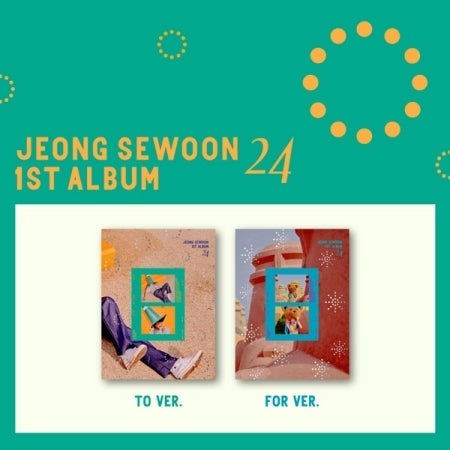 [B2B] [First Press] Jung Se Woon - Vol. 1 [24] PART 1 (Random Ver.) / (to. ver) 정세운 - 1집 [24] PART 1 [랜덤]