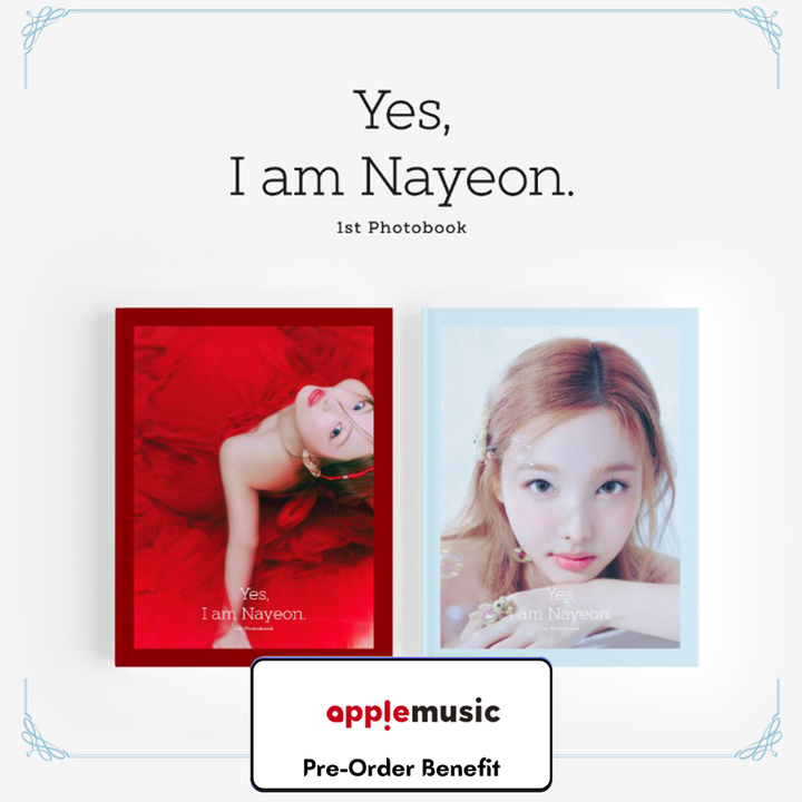 [Pre-Order] Nayeon (of Twice) - "Yes, I am Nayeon" + Pre-Order Benefit TWICE Photobook(2)**