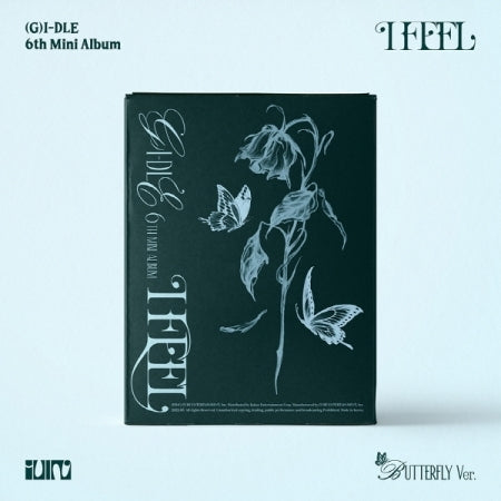 [SOLD OUT] (여자)아이들 - I feel (6th 미니앨범) [Butterfly Ver.]