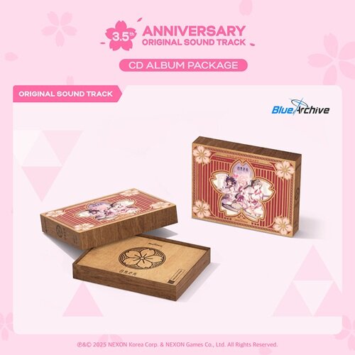 **[Pre-Order] BLUE ARCHIVE - 3.5th ANNIVERSARY OST [CD ALBUM PACKAGE]