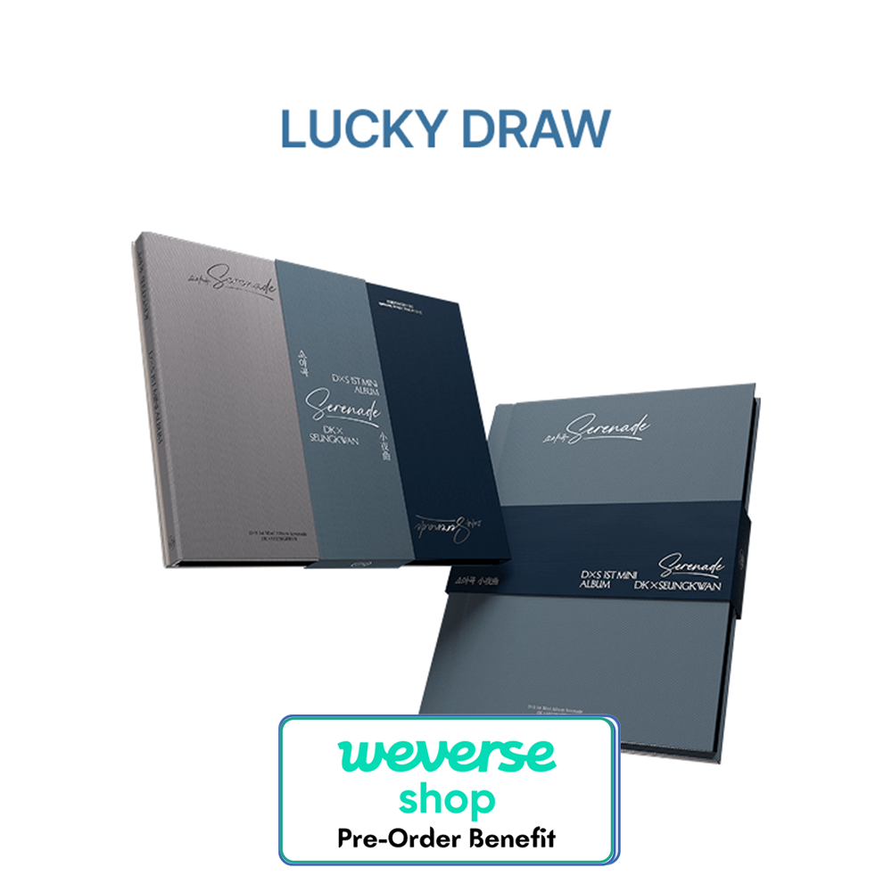 **[Pre-Order]  DK X SEUNGKWAN (of SEVENTEEN) - 1st Mini Album '소야곡' (Standard Ver.)+ Lucky Draw Event (Choose Ver.)