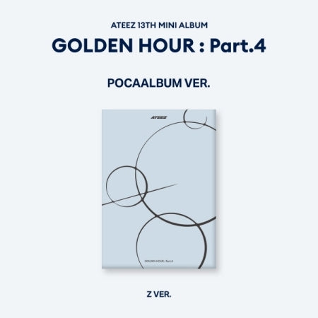 [B2B] ATEEZ - Vol. 13 [GOLDEN HOUR : Part.4] (POCAALBUM VER.) (3 Versions) / [쇼핑몰]에이티즈 (ATEEZ) - 미니 13집 [GOLDEN HOUR : Part.4] (POCAALBUM VER.) 3종