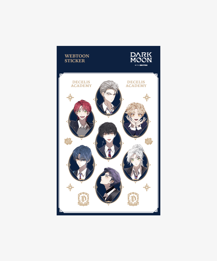 ** ENHYPEN -"DARK MOON" Official MD [WEBTOON STICKER]