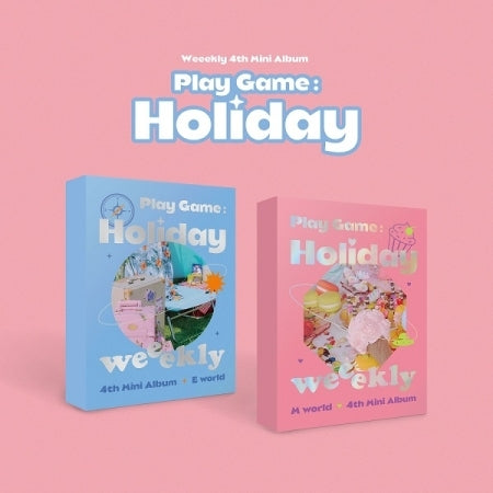 [B2B] Weeekly - Play Game:Holiday (4th Mini Album) (Random Ver.) / 위클리 (Weeekly - Play Game:Holiday (4ND 미니앨범) 랜덤