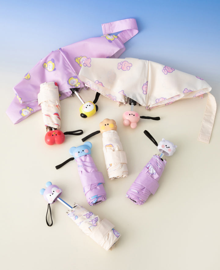 ** BT21 - Mini Rainy Day Single Umbrella