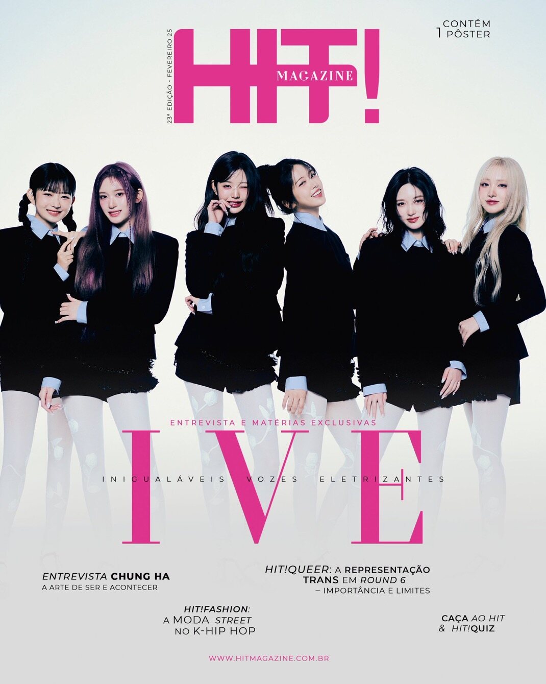 ** [Pre-Order] IVE - IVE x HIT!Magazine 2025.2