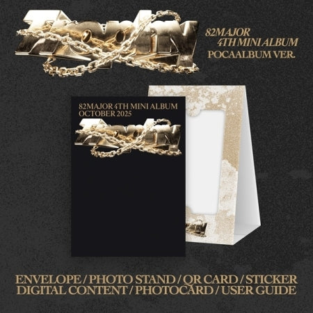 [SOLD OUT] 82MAJOR (82메이저) - 미니 4집 [Trophy] (POCAALBUM ver.)