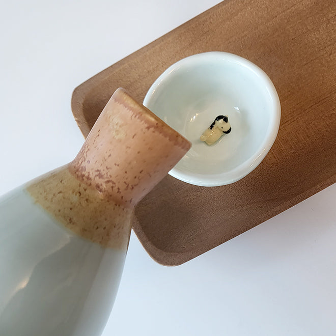 ** horse-shaped bottle set