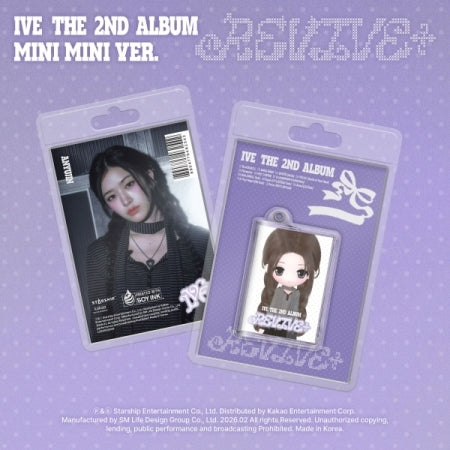 [B2B] IVE - 2nd Mini Album [REVIVE+] (MINI MINI Ver.) (Limited Edition) / [쇼핑몰] 아이브 (IVE) - 2집 [REVIVE+] (MINI MINI ver.) (한정반)