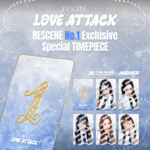 [Pre-Order] RESCENE - ‘LOVE ATTACK’ No.1 Exclusive Special Selfie Guaranteed Package