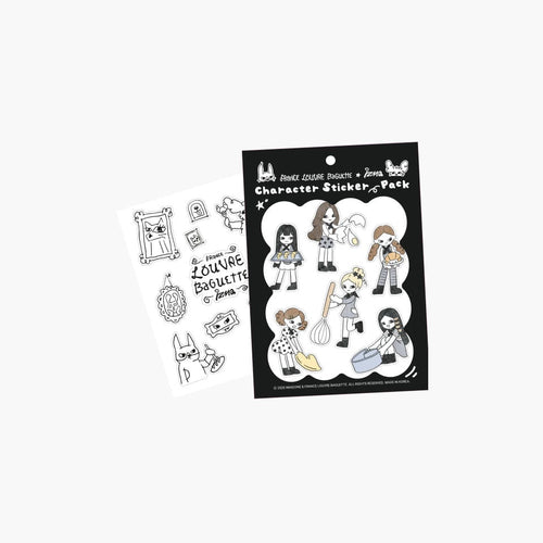 [Pre-Order]  izna - [izna X FRANCE LOUVRE BAGUETTE] Official MD (STICKER PACK)