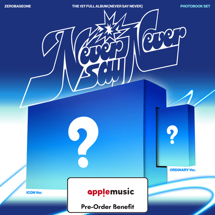 **[Pre-Order] ZEROBASEONE - 1st "NEVER SAY NEVER" +Pre -Order Benefit (Random/SET)