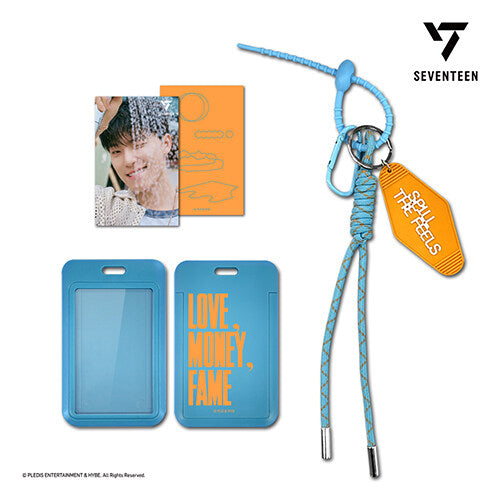 [Pre-Order] Seventeen "SPILL THE FEELS" - 3D lenticular mini card & card holder set Official MD choose member)**