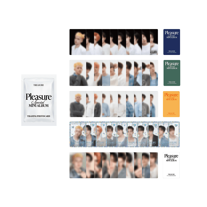 ** [Pre-Order] TREASURE - "PLEASURE"  TREASURE TRADING PHOTOCARD