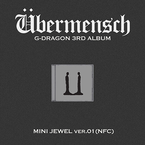 **[Pre-Order] G-DRAGON- 3rd Album -"Übermensch" +  Pre-Order Benefit [JEWEL ver.(NFC) ] (Choose Version)