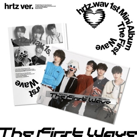 [B2B] hrtz - Mini Album Vol. 1 [The First Wave] (hrtz ver.) / [쇼핑몰]  EVENT hrtz  hrtz.wav (하츠웨이브) - 미니 1집 [The First Wave] (hrtz ver.)
