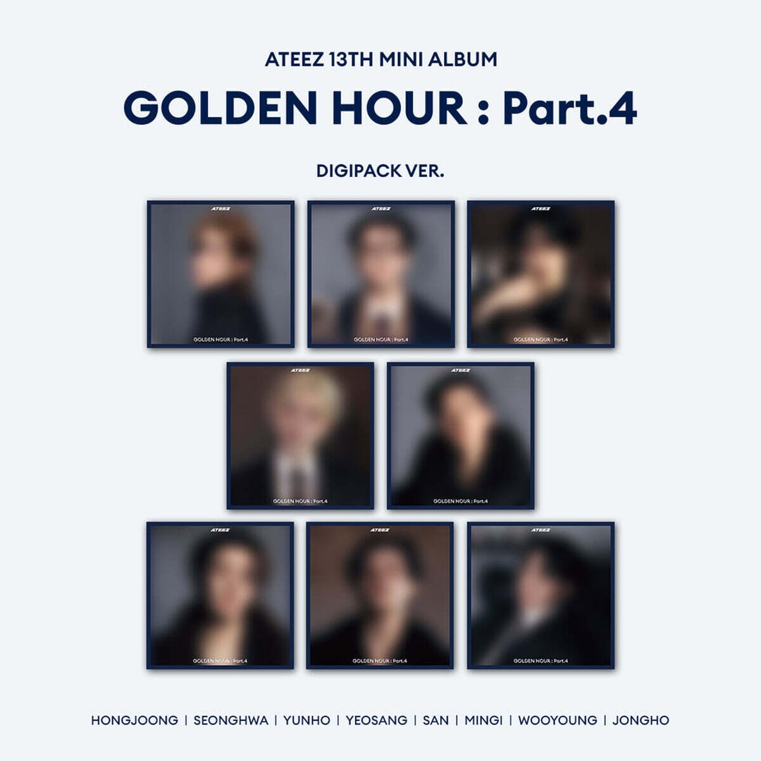 **[Pre-Order]  ATEEZ-GOLDEN HOUR : Part.4 (DIGIPACK VER.)(Random/SET)