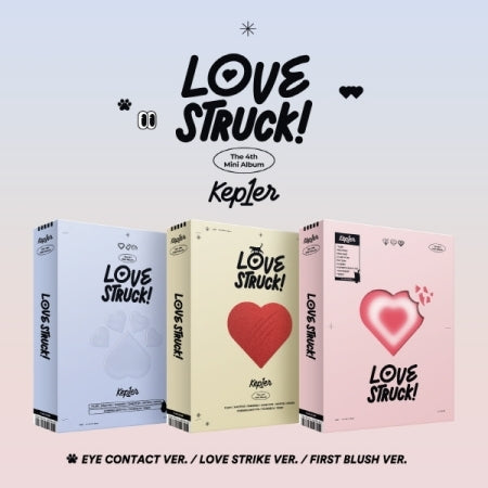 [B2B] Kep1er - LOVESTRUCK! (4th Mini Album) / (love. ver) 케플러 (Kep1er) - LOVESTRUCK! (4TH 미니앨범)
