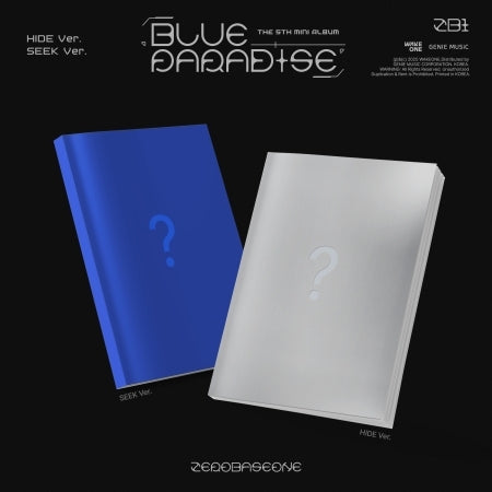 [B2B] ZEROBASEONE - Vol. 5 [BLUE PARADISE] (SEEK Ver. / HIDE Ver.) / 제로베이스원 - 미니 5집 [BLUE PARADISE]