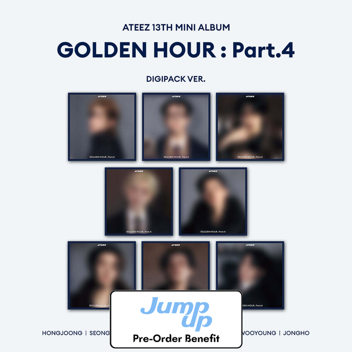 **[Pre-Order]  ATEEZ-GOLDEN HOUR : Part.4 (DIGIPACK VER.)(Random/SET)