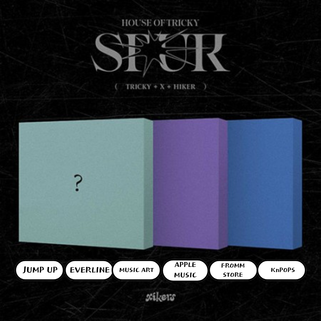 **[Pre-Order] Xikers "HOUSE OF TRICKY : SPUR" 5th Mini Album (Random/set) + Pre-Order Benefit