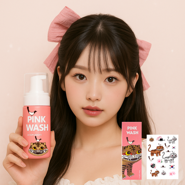 ** Pink Wash Magpie Tiger Edition (White)