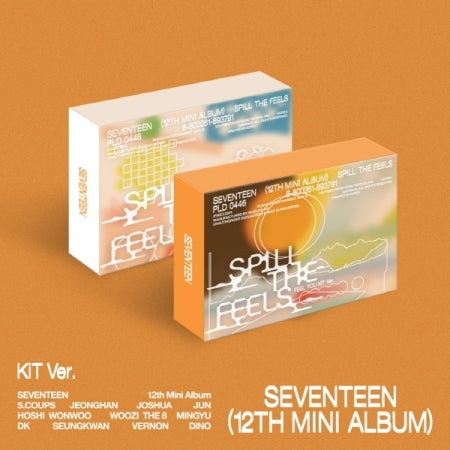 [B2B] SEVENTEEN - Mini Vol. 12 [SPILL THE FEELS] KiT Ver. / [도매]세븐틴 - 미니 12집 [SPILL THE FEELS] KiT Ver.