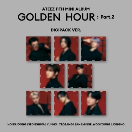 [B2B] ATEEZ - 11th EP [GOLDEN HOUR : Part.2] (Digipack) / 에이티즈 (ATEEZ) - 11th EP [GOLDEN HOUR : Part.2] (디지팩)