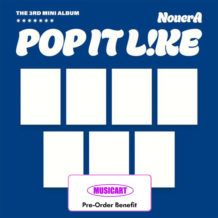 ** [Pre-Order] NOUERA- THE 3RD MINI ALBUM "POP IT LIKE" (POCAALBUM) + Pre-Order PHOTOCARD EVENT