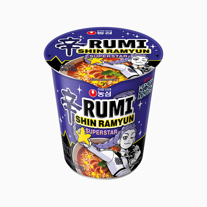 ** K-Pop Demon Hunters  Shin Ramen Superstar Cup (65 g × 1)