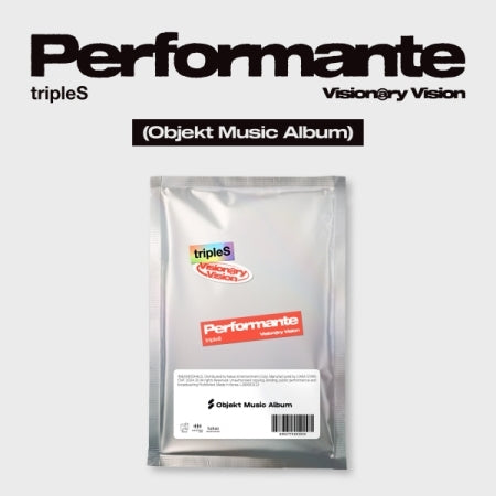 [SOLD OUT] [쇼핑몰] 트리플에스 (tripleS) - 정규 [Visionary Vision (Performante)] (Objekt Music Album)