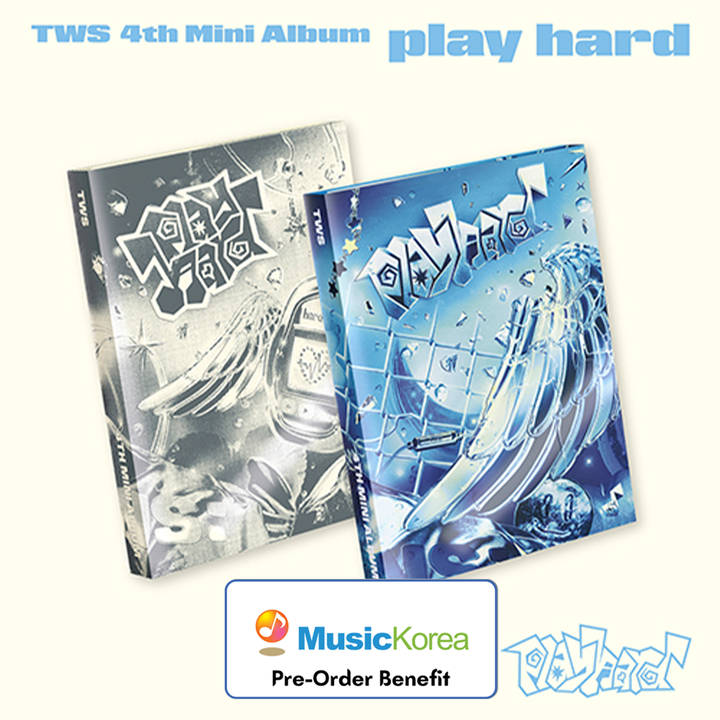 **[Pre-Order] TWS - 4th Mini Album "play hard" + LuckyDraw Event (Standard ver.) (Choose Ver.))