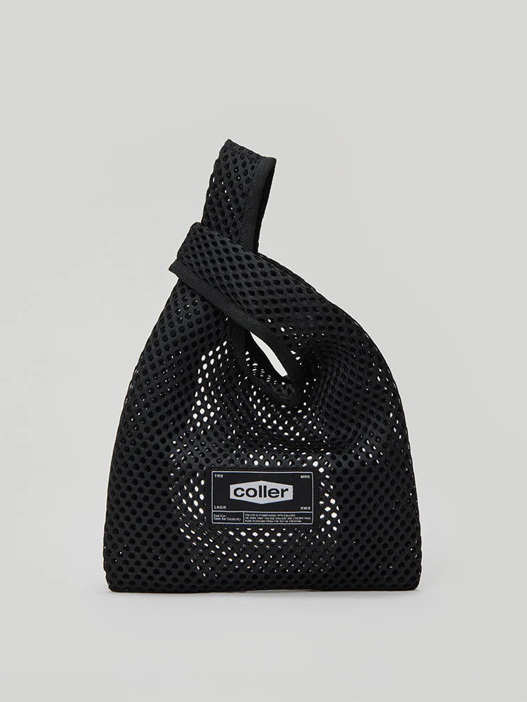 ** COLLER- COLLER Mesh Mini Tote Bag Shade Black