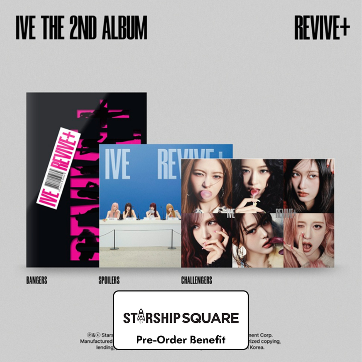 [Pre-Order] IVE - IVE THE 2ND ALBUM REVIVE+ (Standard ver.)+Pre-Order Benefit