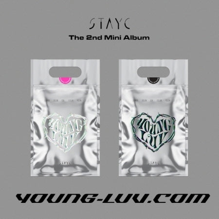 [B2B] STAYC - YOUNG-LUV.COM (2nd Mini Album) [Random Ver. of 2] / 스테이씨 (STAYC) - YOUNG-LUV.COM (2ND 미니앨범) [2종 중 랜덤 1종]