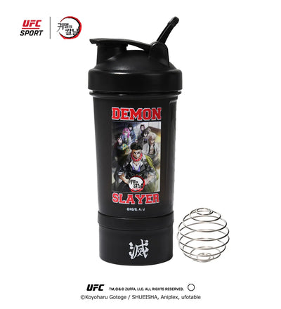 Demon Slayer: Kimetsu no Yaiba - Blade Key Visual Tumbler Black UFC SPORT Edition
