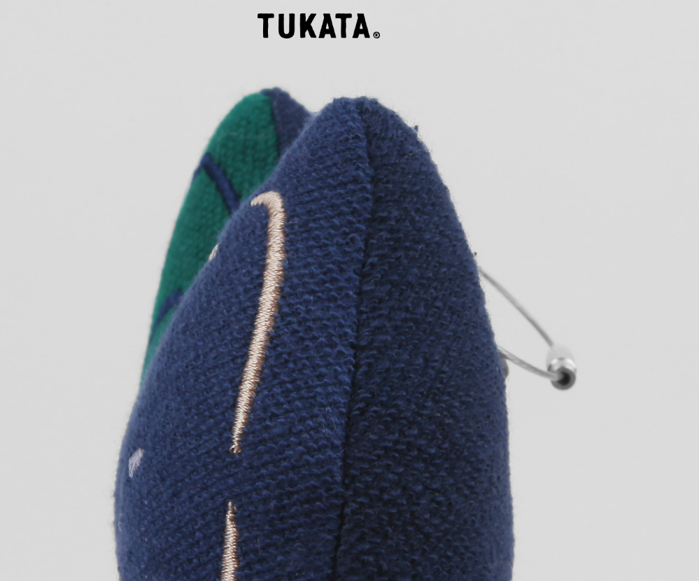 ** [Tradition] Mini Fabric Cushion Keyring (Mountain Ver.)