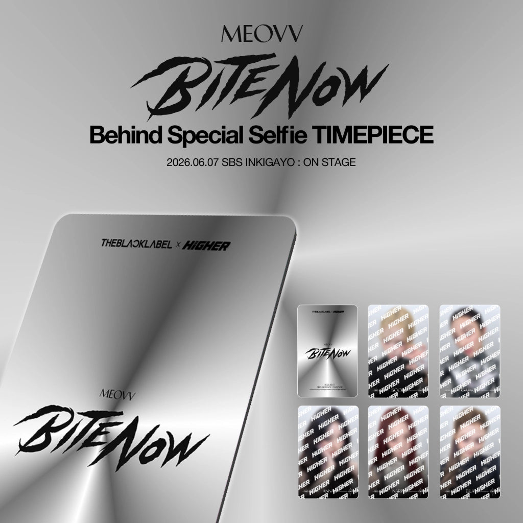 [Pre-Order] MEOVV - [Photocard] BITE NOW "DDI RO RI" Behind Special Selfie Full Package